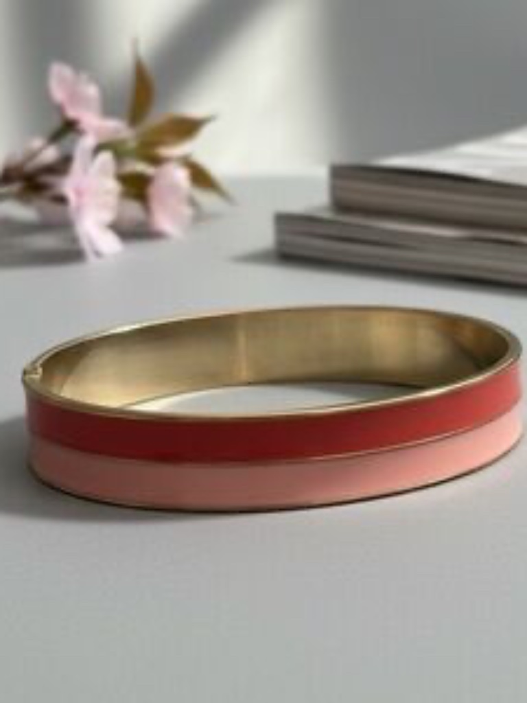 Coral Twotone Bracelet